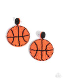 Shooting Hoops - Orange - Paparazzi Accessories