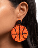 Shooting Hoops - Orange - Paparazzi Accessories